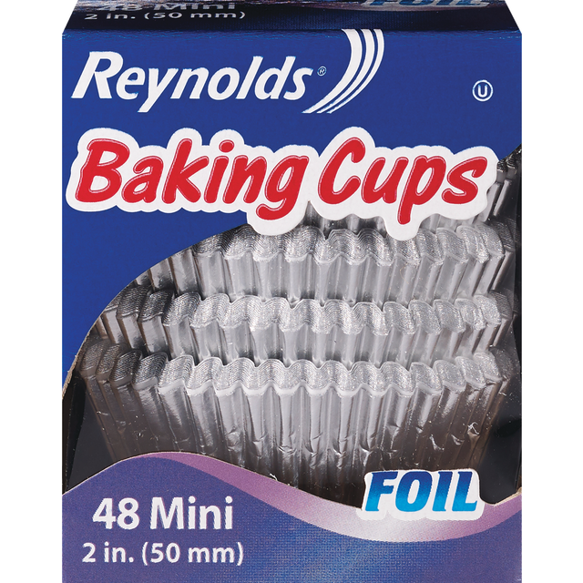 Meijer Baking Cups Foil, 48 Count