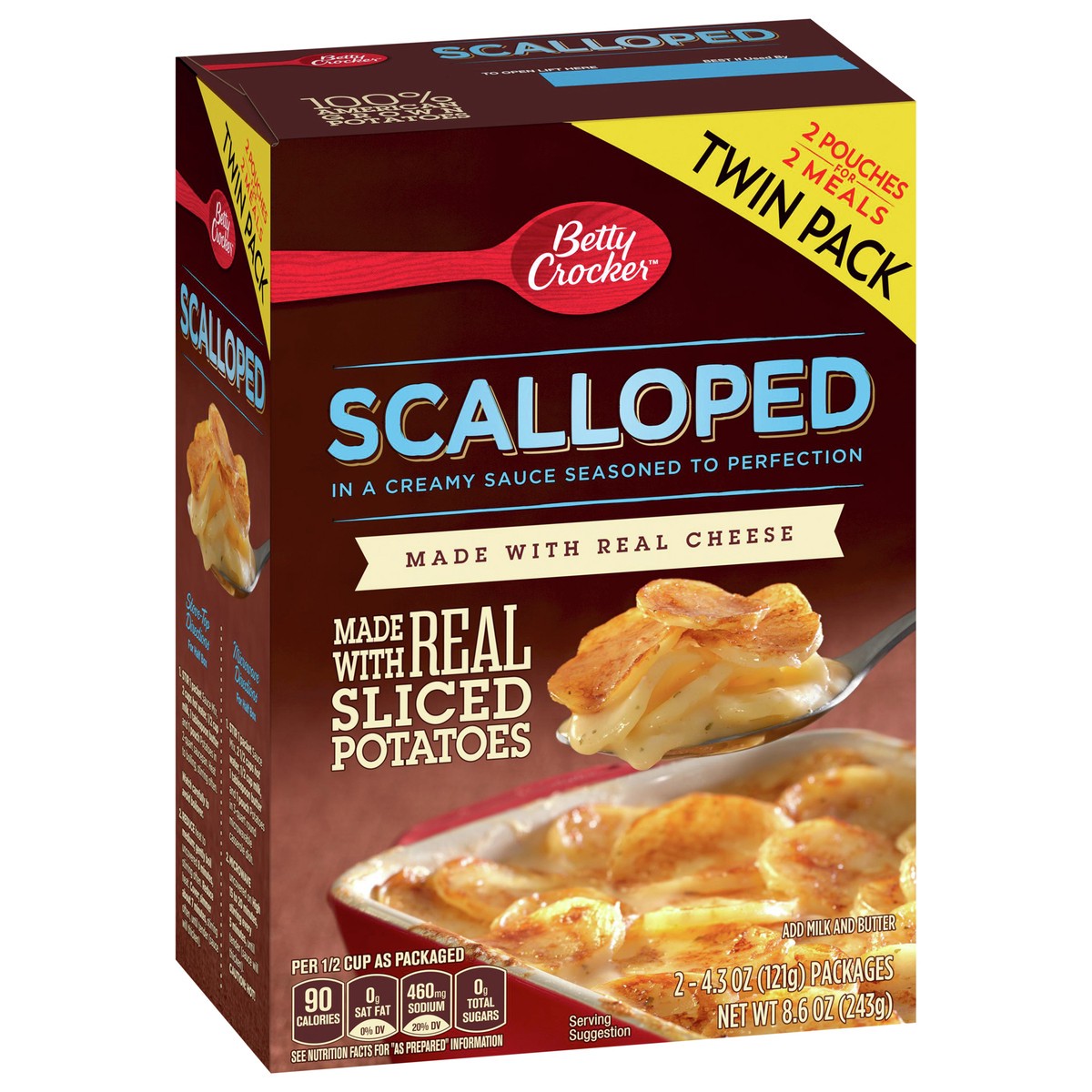 slide 7 of 9, Betty Crocker Scalloped Potato Twin Pack, 8.6 oz