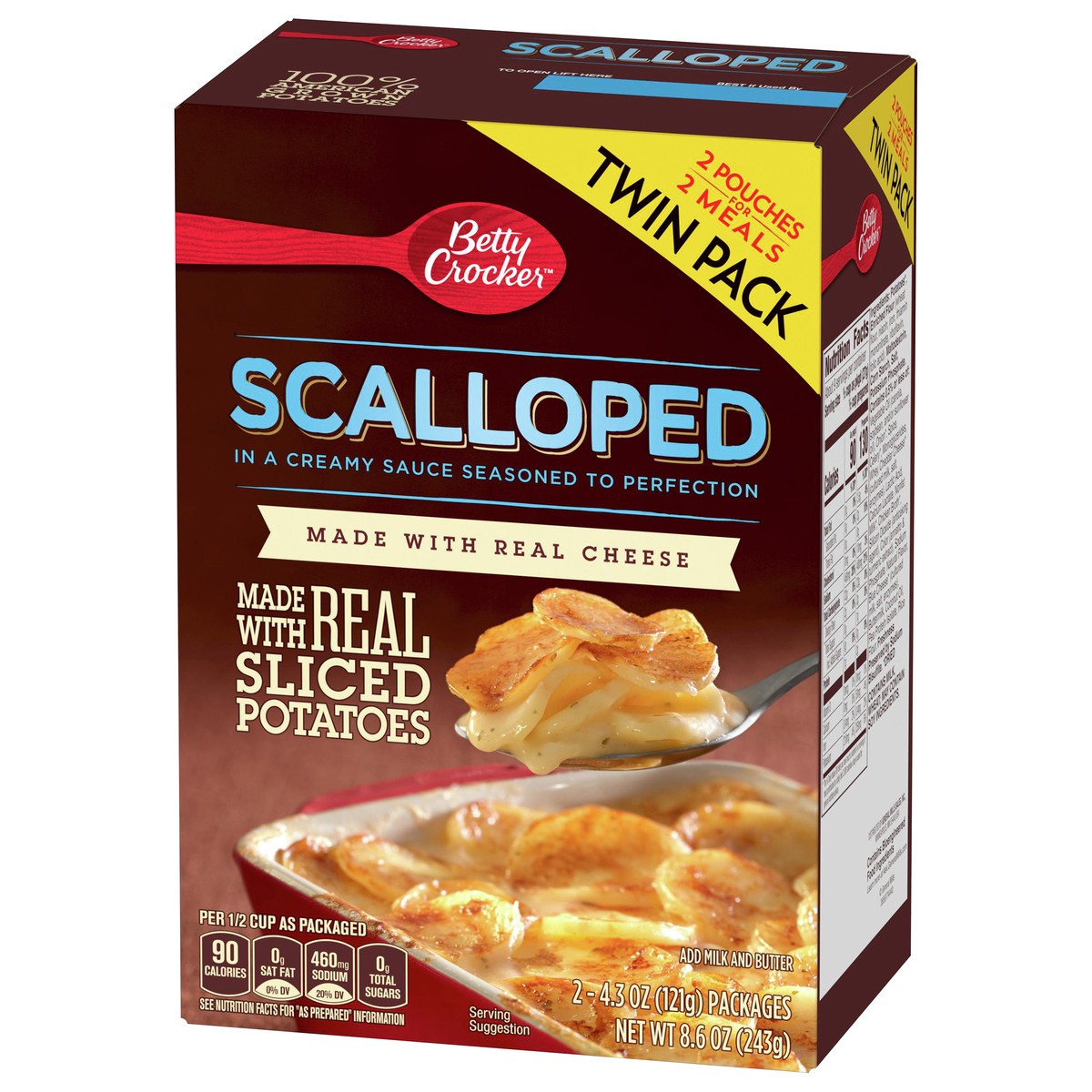 slide 8 of 9, Betty Crocker Scalloped Potato Twin Pack, 8.6 oz