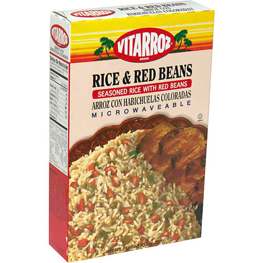 slide 1 of 1, Vitarroz Rice & Red Beans, 8 oz
