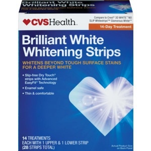 slide 1 of 1, CVS Health Advanced Once A Day Whitening Treatment, 14 ct