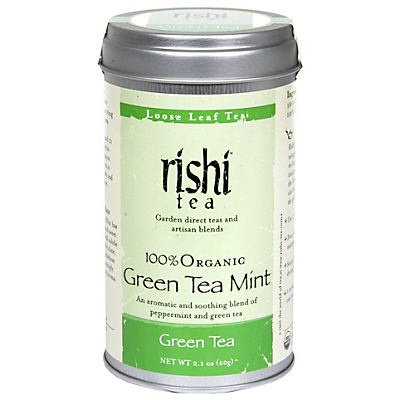 slide 1 of 1, Rishi Tea Organic Green Mint - 2.1 oz, 2.1 oz