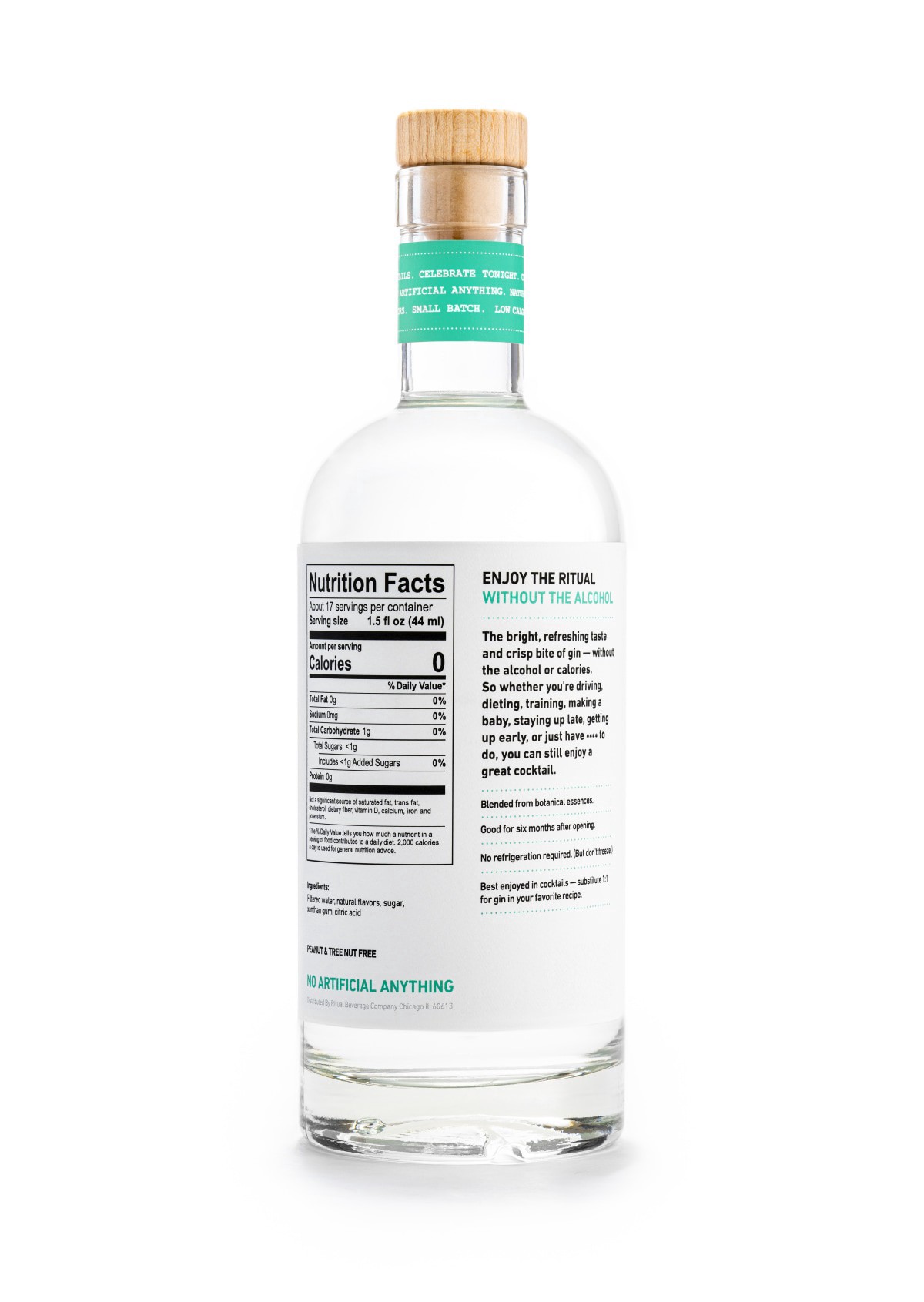 slide 4 of 5, Ritual Zero Proof Gin Alternative 25.4 fl oz, 25.4 fl oz