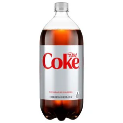 Diet Coke Soda Soft Drink, 3 Liters