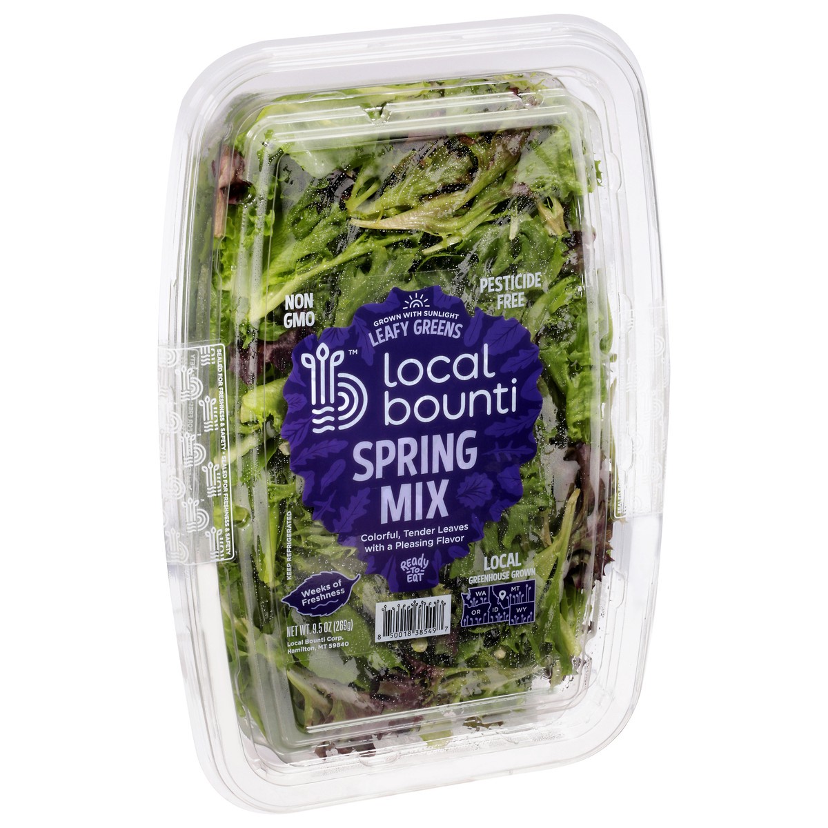 slide 8 of 9, Local Bounti Spring Mix 9.5 oz, 9.5 oz