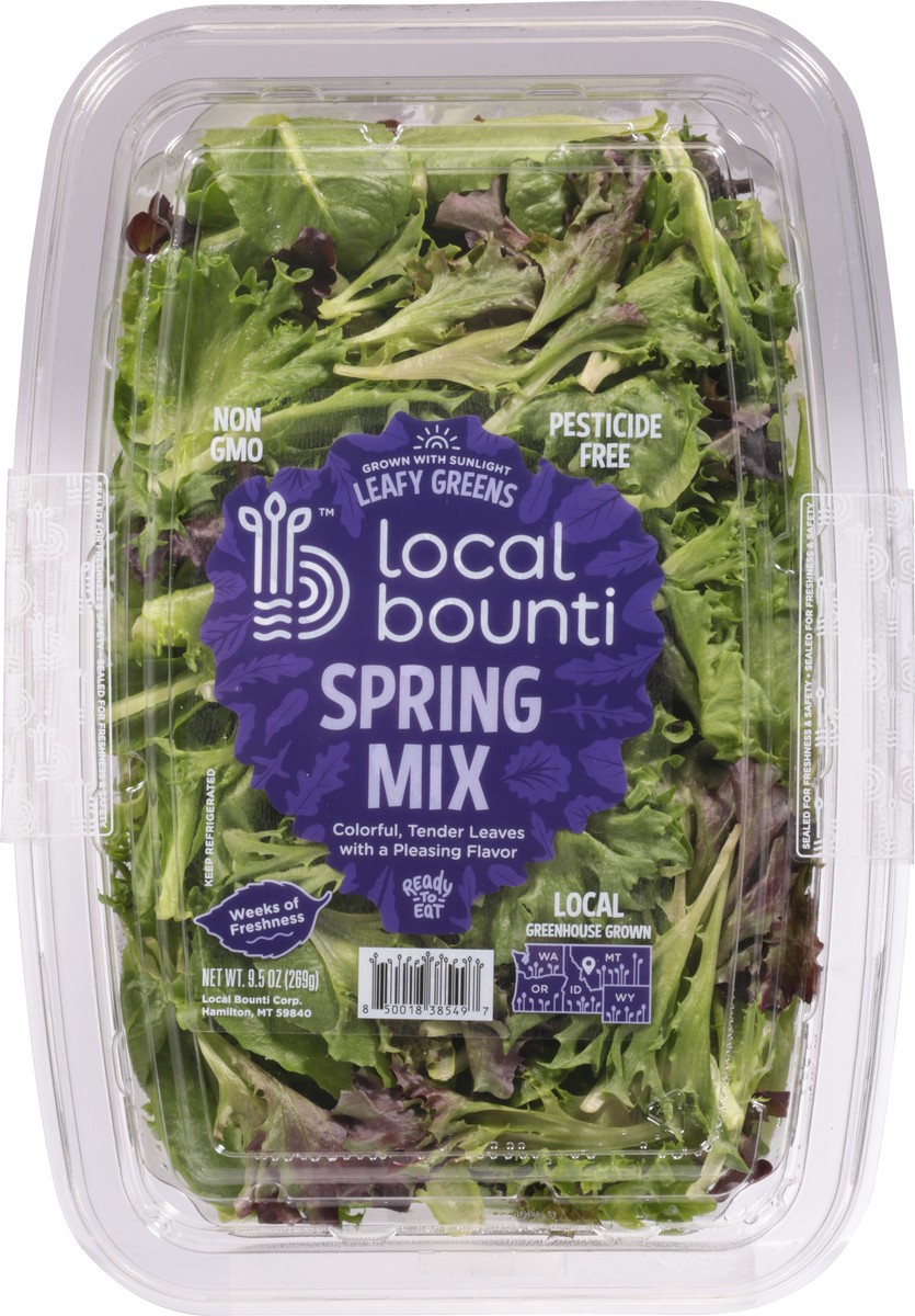 slide 5 of 9, Local Bounti Spring Mix 9.5 oz, 9.5 oz