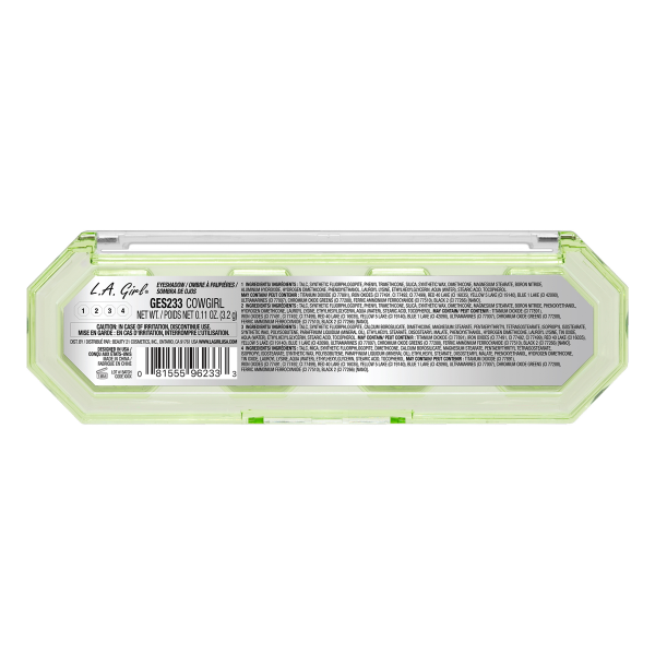 slide 4 of 5, L.A. Girl 4-Play Eyeshadow Palette, Cowgirl, 1 ct