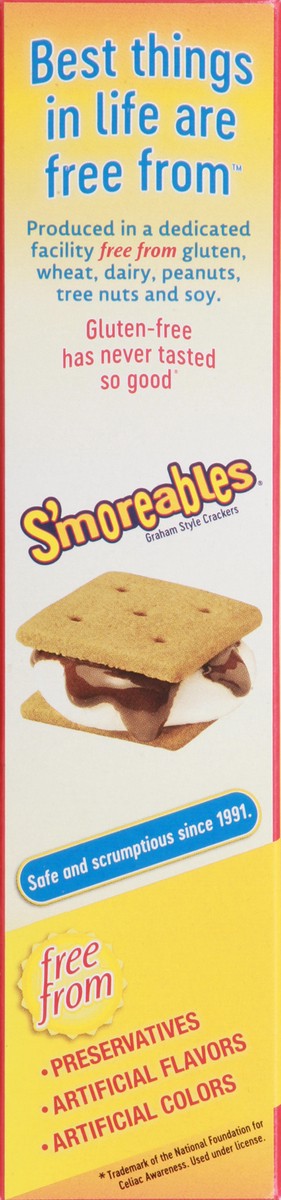 slide 4 of 9, Kinnikinnick Foods S'moreables Gluten-Free Graham Style Crackers 8 oz, 8 oz