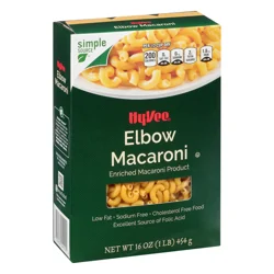 Hy-vee Enriched Macaroni Product, Elbow Macaroni