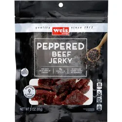 Weis Quality Peppered Beef Jerky