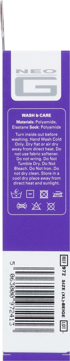 slide 4 of 9, Neo G Beige Open Toe Therapeutic Knee Highs XL 1 ea, 1 ct