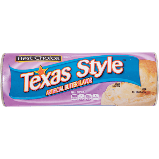 slide 1 of 1, Best Choice Texas Style Butter Flavor Biscuits, 12 oz