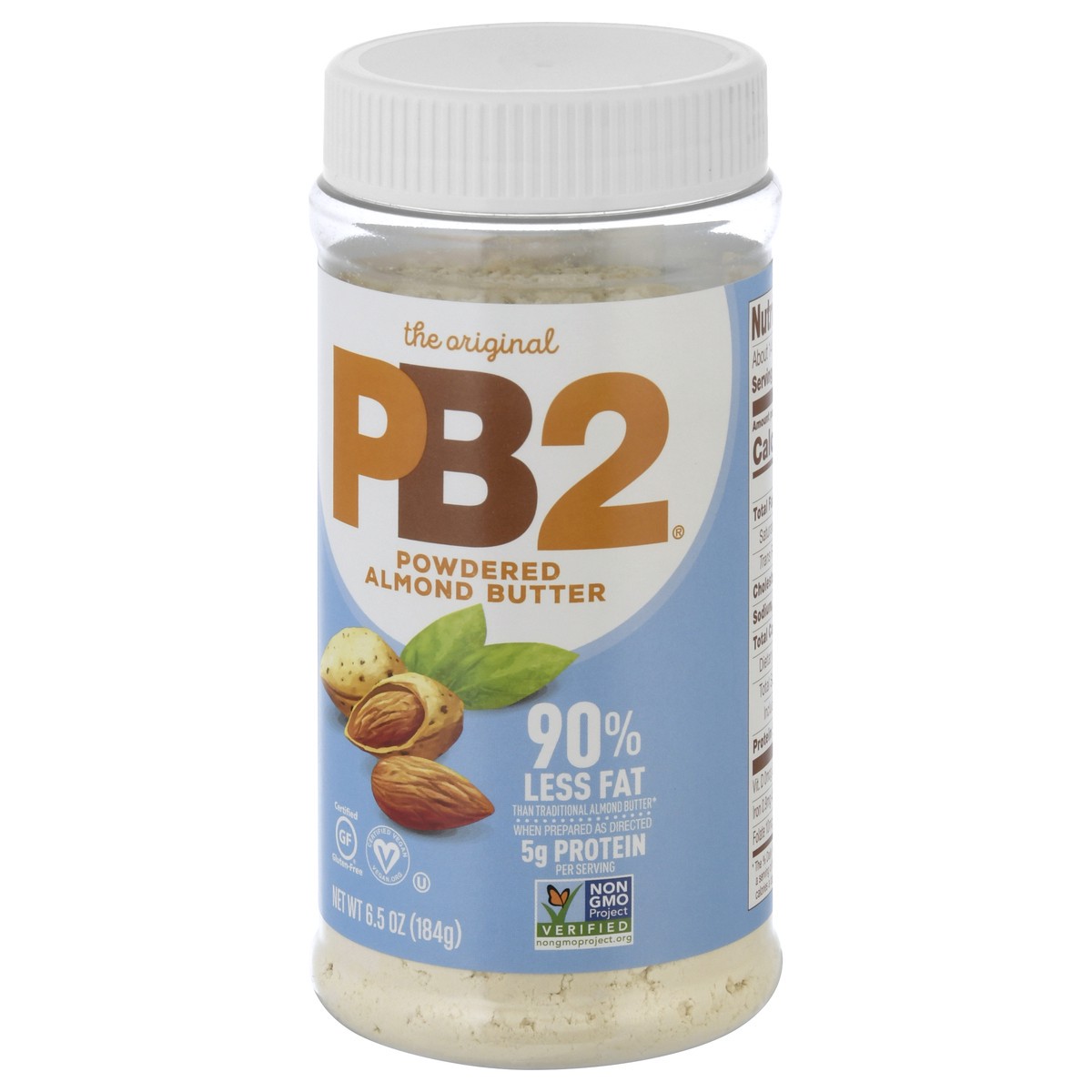 slide 3 of 9, PB2 Powdered Almond Butter 6.5 oz, 6.5 oz