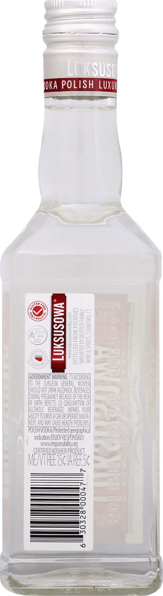 slide 3 of 8, Luksusowa Potato Vodka 375 ml, 375 ml