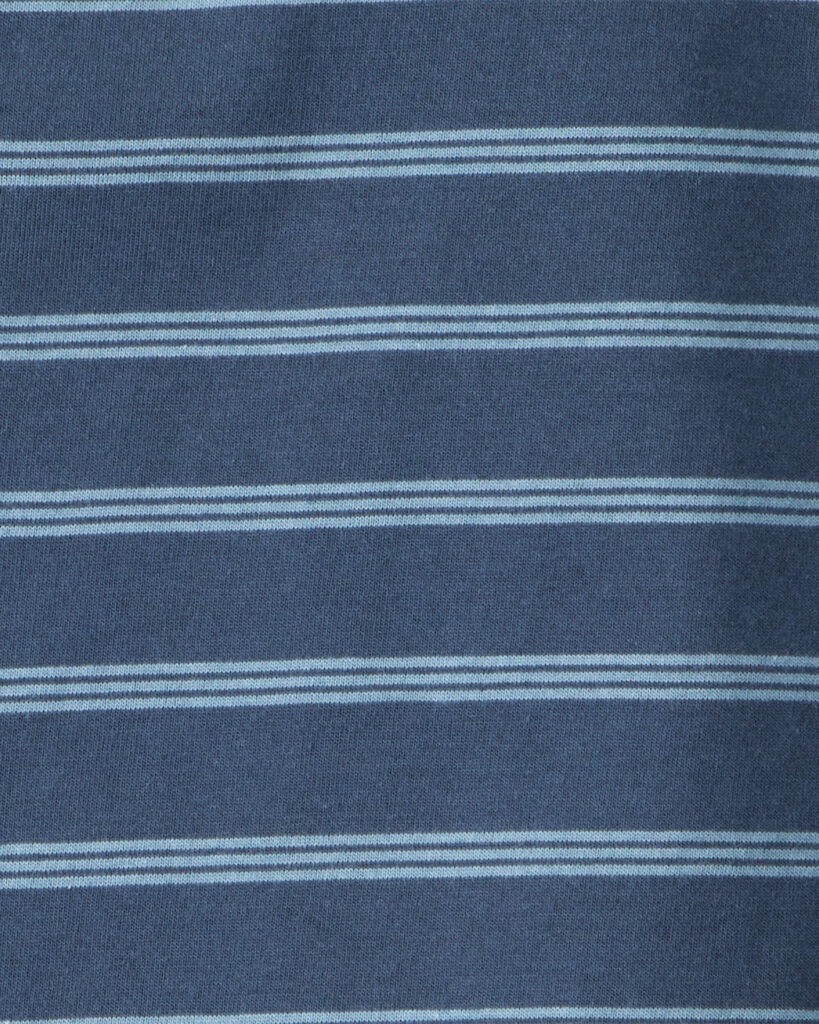 slide 2 of 2, Carter's Toddler Boy Striped Long-Sleeve Tee - Navy Navy 5T, 1 ct