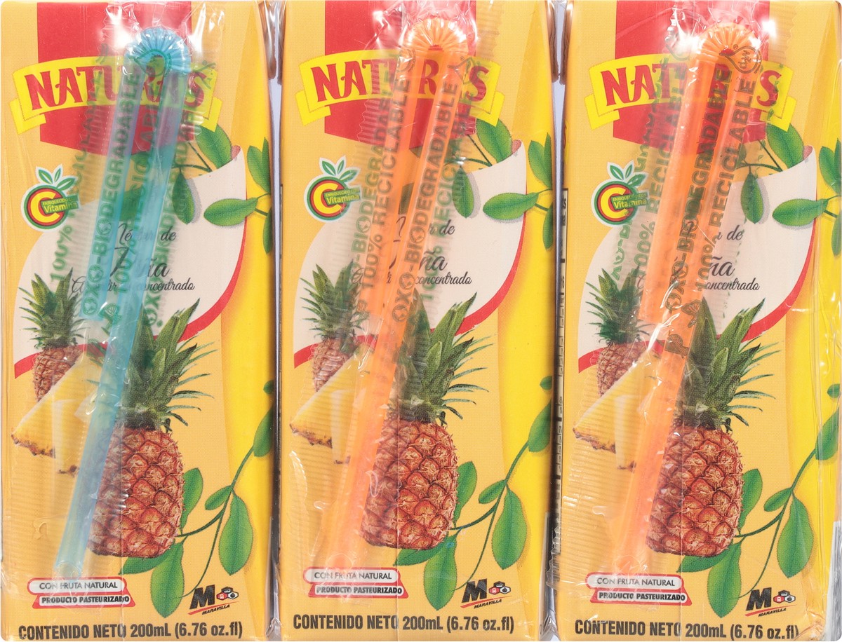 slide 6 of 13, Natura's Pineapple Nectar Juice - 3 ct, 3 ct