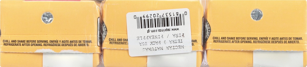 slide 10 of 13, Natura's Pineapple Nectar Juice - 3 ct, 3 ct