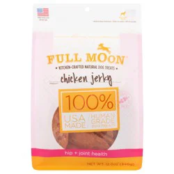 Full Moon Kitchen-Crafted Natural Hip+Joint Health Chicken Jerky Dog Treats 12.0 oz