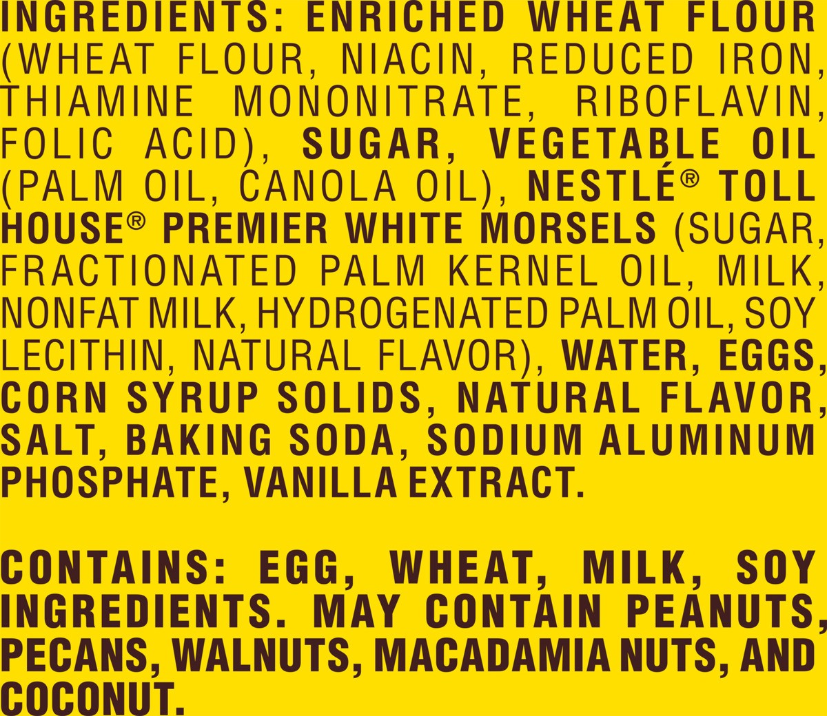 slide 8 of 8, Nestlé Toll House White Chip Lemon Cookies, 16 oz