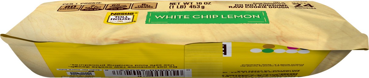 slide 2 of 8, Nestlé Toll House White Chip Lemon Cookies, 16 oz