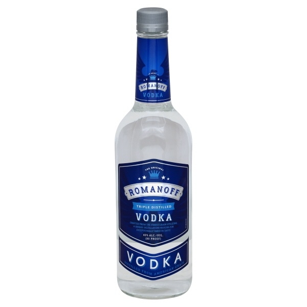 slide 1 of 1, Romanoff Vodka, 750 ml