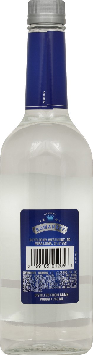 slide 3 of 8, Romanoff Vodka 750 ml, 750 ml