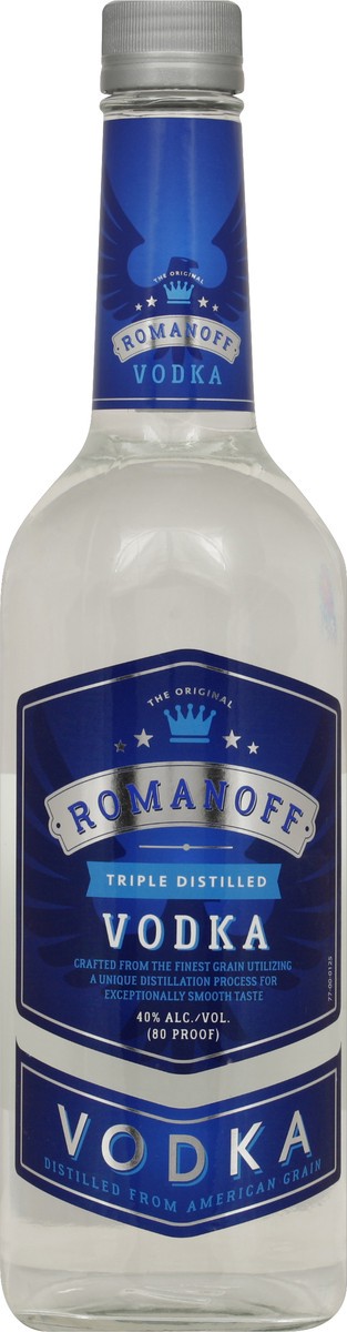 slide 1 of 8, Romanoff Vodka 750 ml, 750 ml