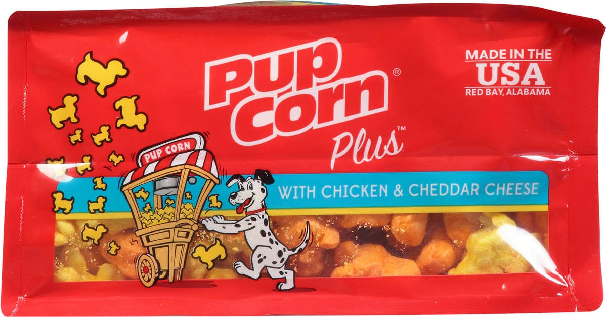 slide 6 of 10, Pup Corn Plus With Chicken & Cheddar Cheese Treats for Dogs 16 oz, 16 oz