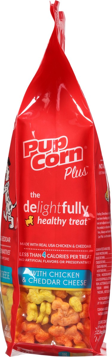 slide 9 of 10, Pup Corn Plus With Chicken & Cheddar Cheese Treats for Dogs 16 oz, 16 oz