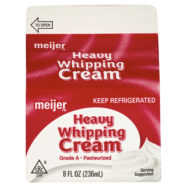 slide 1 of 6, Meijer Whipping Cream, 8 fl oz