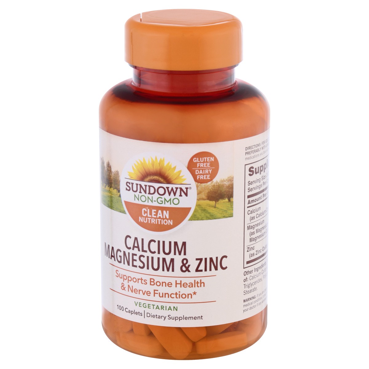 slide 3 of 9, Sundown Calcium, Magnesium and Zinc, 1425 mg