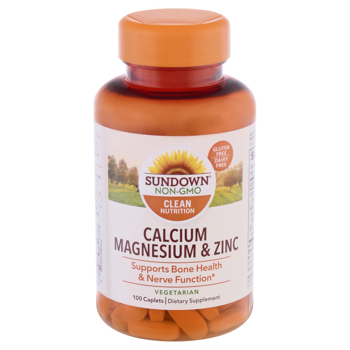 slide 1 of 9, Sundown Calcium, Magnesium and Zinc, 1425 mg