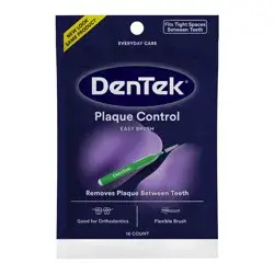 DenTek Easy Brush Plaque Control Interdental Cleaners, Tight, 16 Count