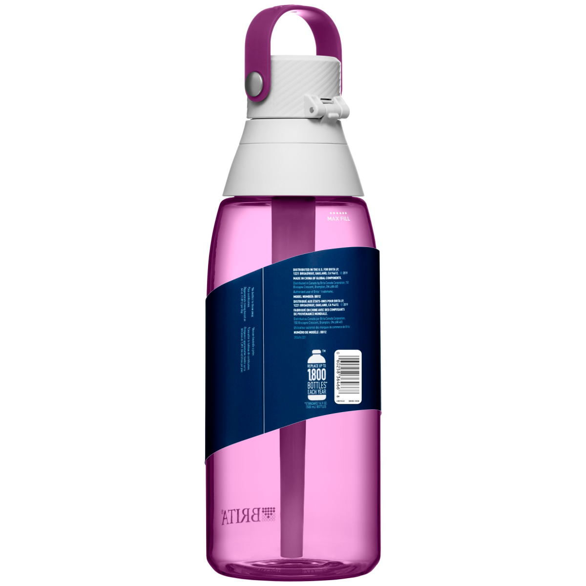 slide 9 of 29, Brita Water Bottle, Premium Filtering, 36 Ounces, 36 oz