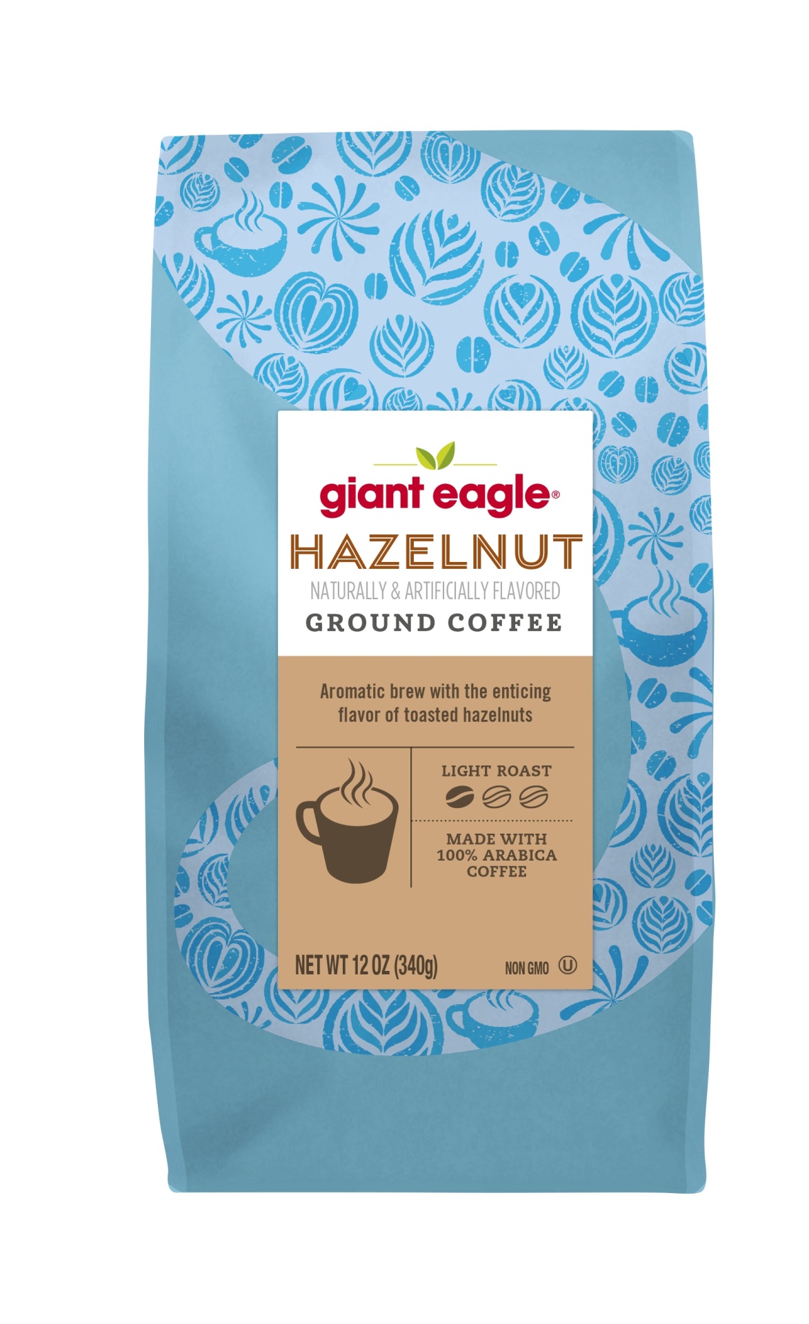 slide 1 of 1, Ge Bag Ground Coffee Hazelnut - 12 oz, 12 oz