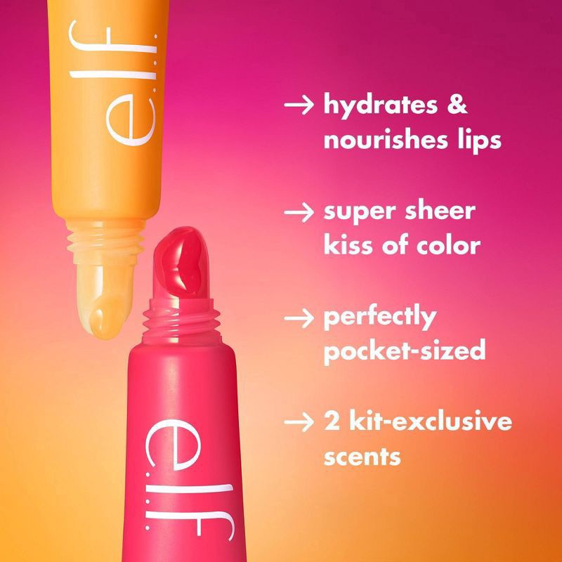 slide 8 of 9, E.l.f. Squeeze Me More Lip Balm Duo 0.21, 0.21 oz