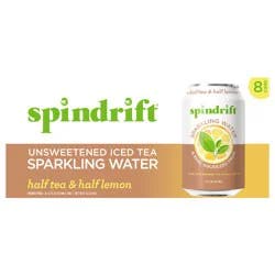 Spindrift Black Tea Sparkling Water - 96 fl oz
