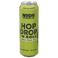 NoDa Brewing Co. India Pale Ale Hop Drop 'N Roll Beer 19.2 fl oz