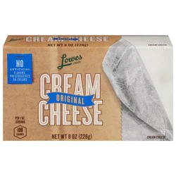Lowes Foods Original Cream Cheese - 8 oz