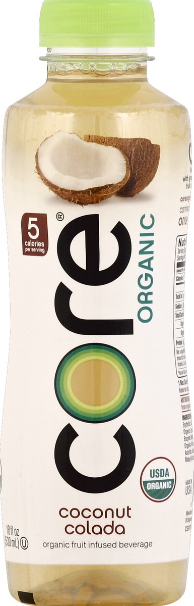 slide 4 of 6, Core Organic Fruit Infused Beverage - 18 oz, 18 oz