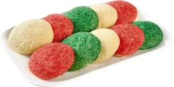 Giant Eagle Soft Drop Cookies, Sugar Topped, 10 Count *Seasonal