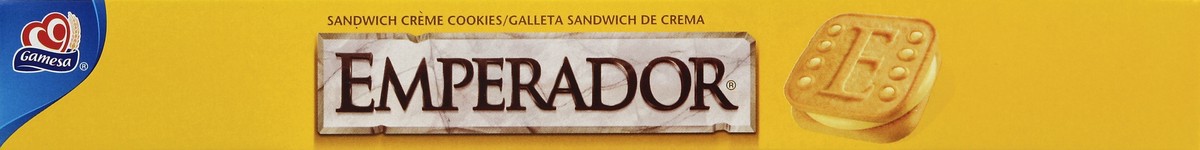 slide 2 of 4, Gamesa Emperador Sandwich Cookies Vanilla Naturally And Artificially Flavored 2.3 Oz 6 Count, 14 oz