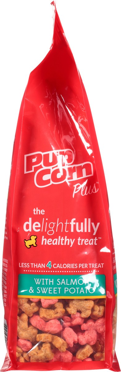 slide 6 of 12, PupCorn Plus Salmon & Sweet Potato Treats for Dogs 27 oz, 27 oz