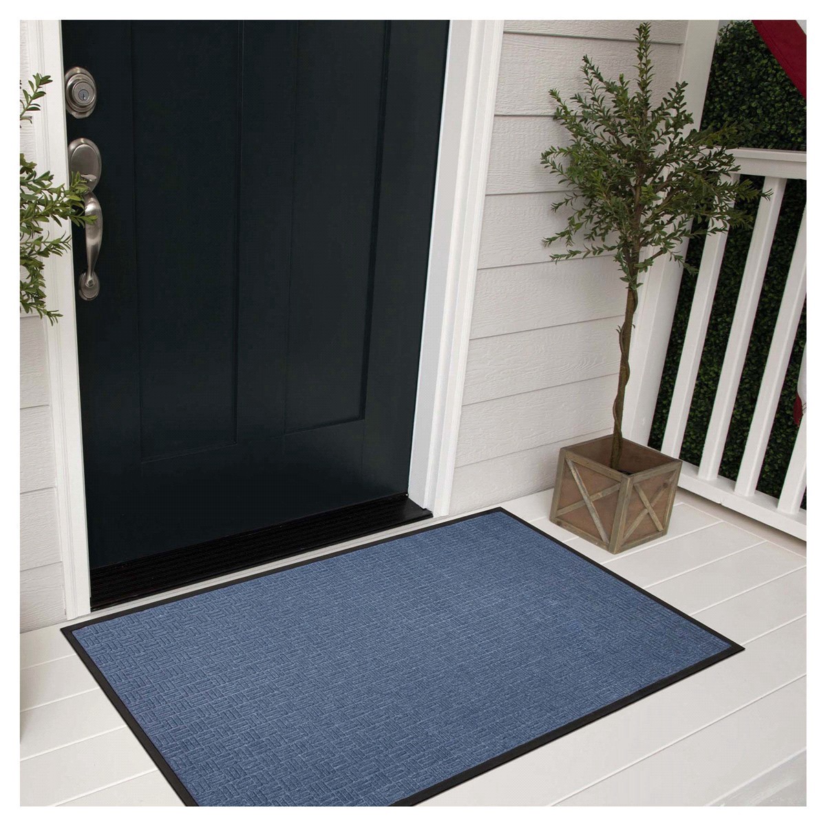 slide 1 of 9, Mohawk Watermaster Gateway Rug - Navy Blue, 36 in x 60 in