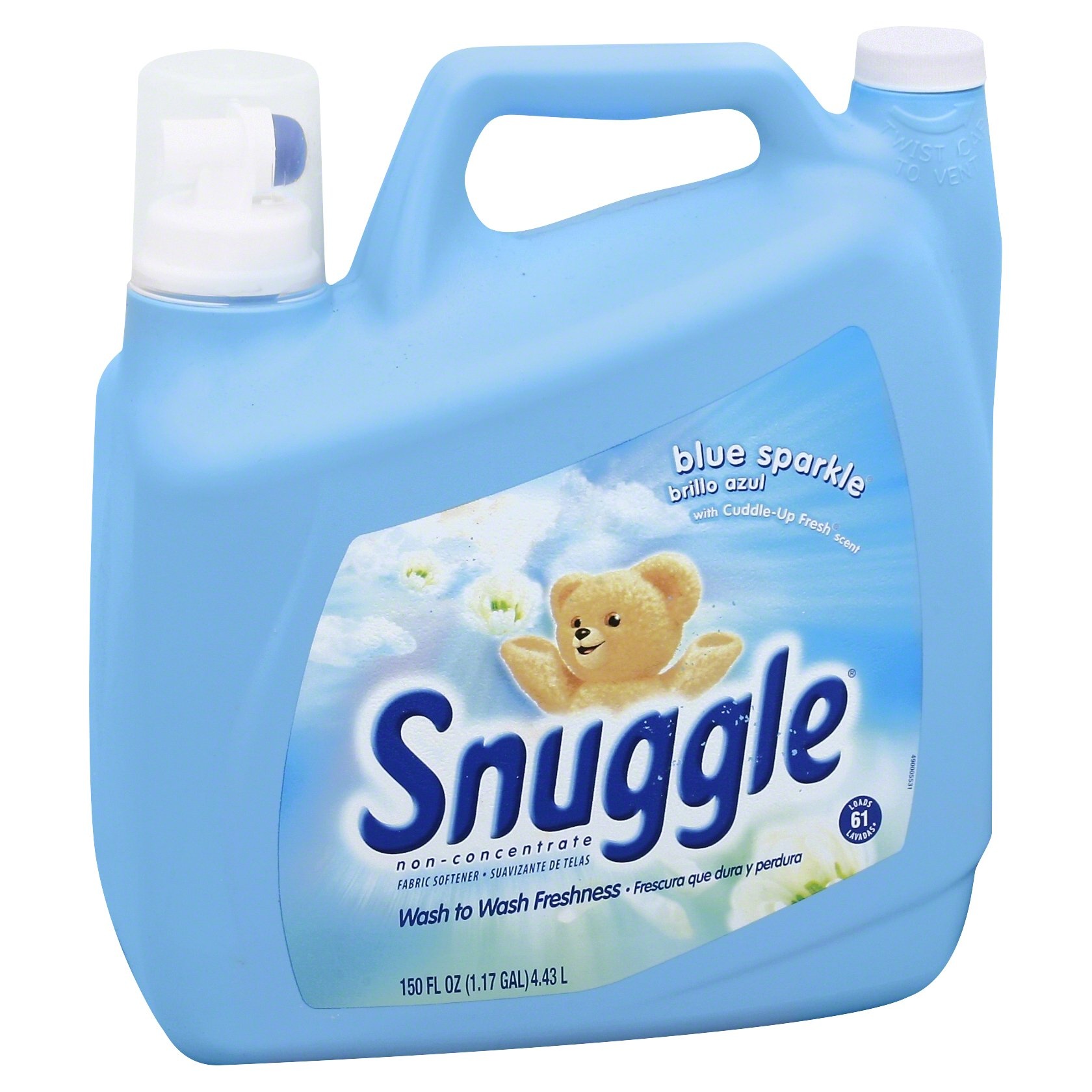 slide 1 of 1, Snuggle Fabric Softener 150 oz, 150 oz