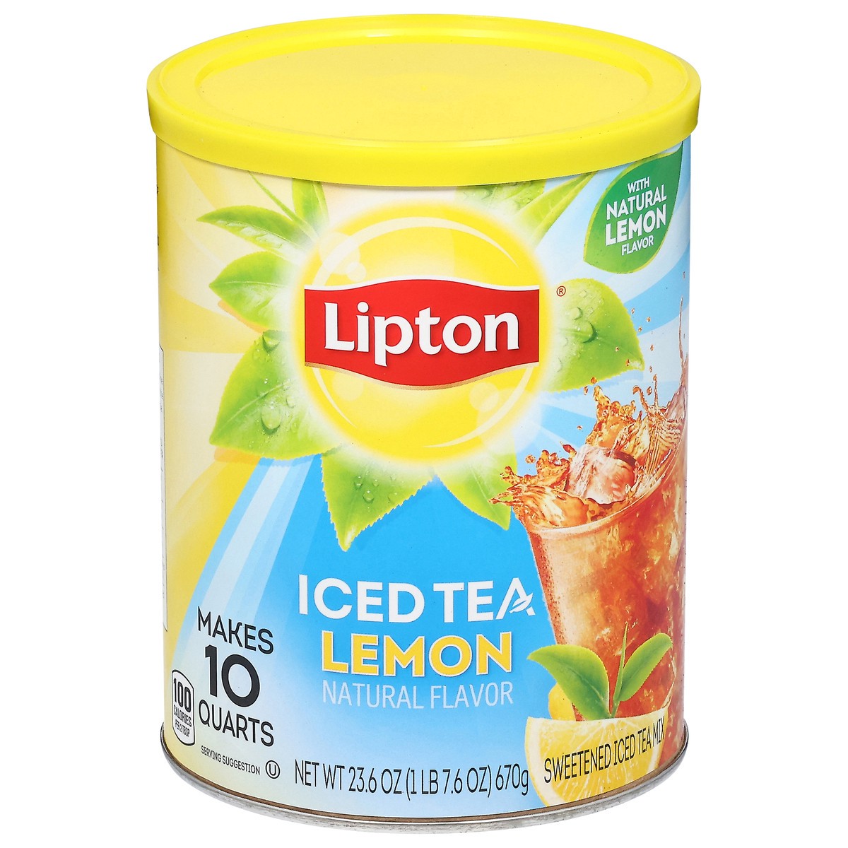 slide 1 of 11, Lipton Lemon Iced Tea 23.6 oz, 23.6 oz