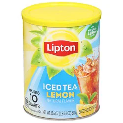 Lipton Lemon Iced Tea 23.6 oz