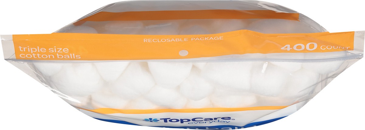 slide 8 of 14, TopCare Everyday Cotton Balls Triple Size 400 ea, 400 ct