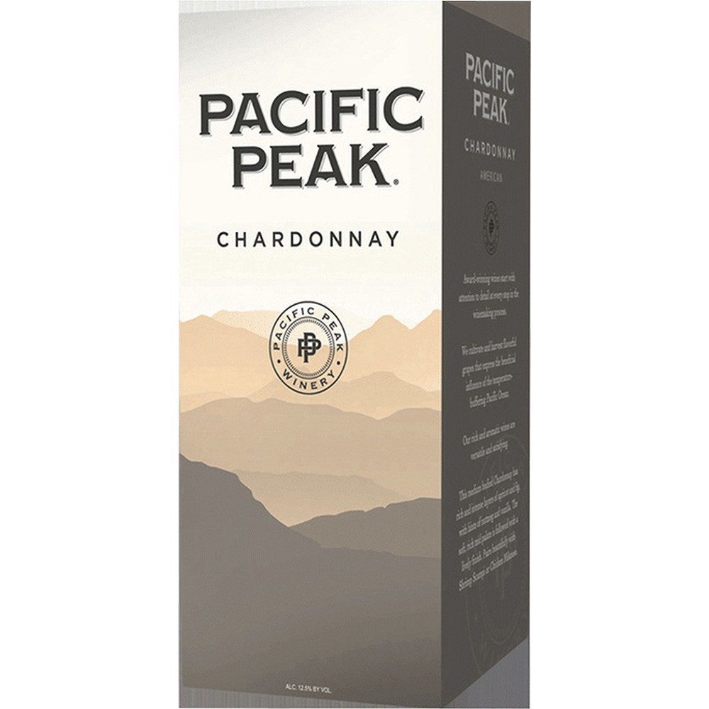 slide 1 of 1, Pacific Peak Winery Chardonnay, White Wine, 3L, 3 liter