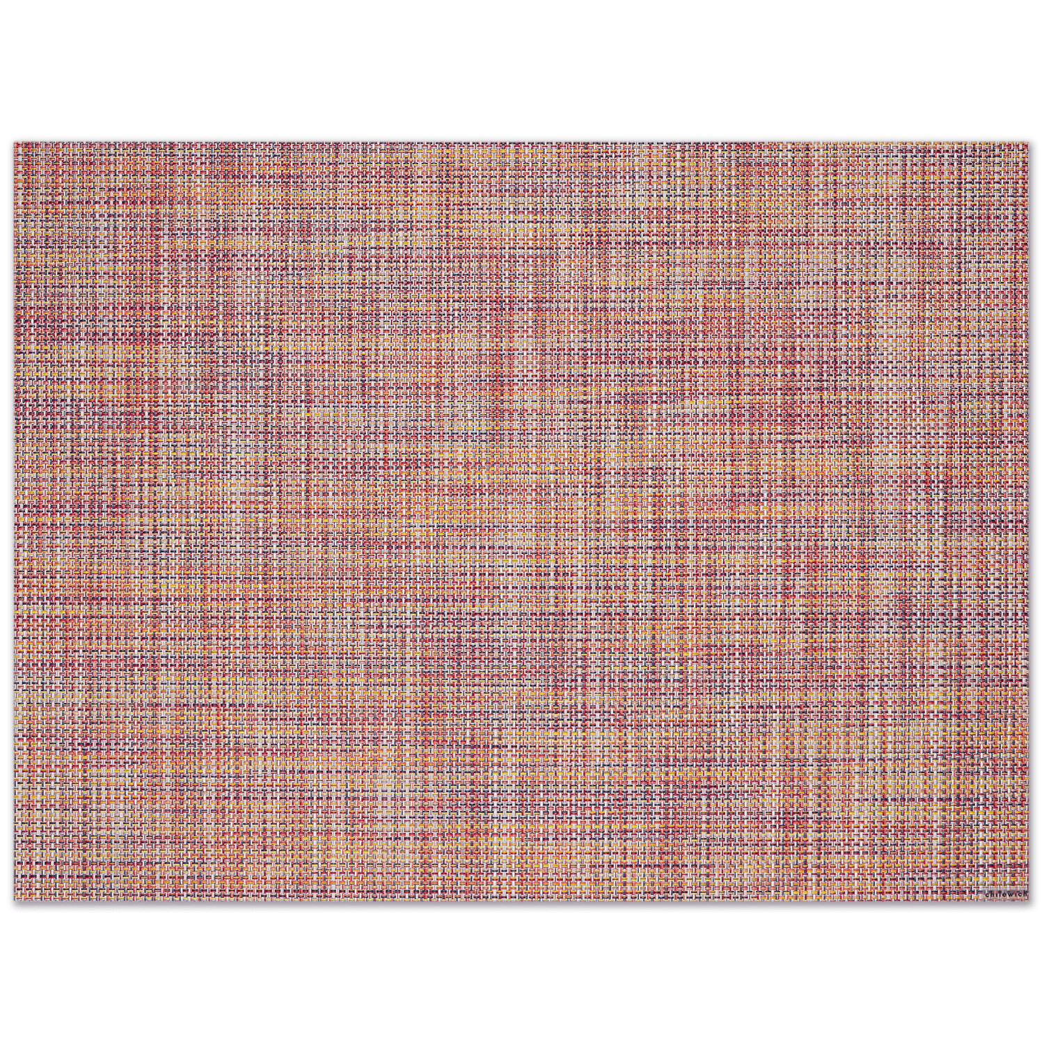 slide 1 of 1, Chilewich Mini Basketweave Placemat, Festival, 19 in x 14 in